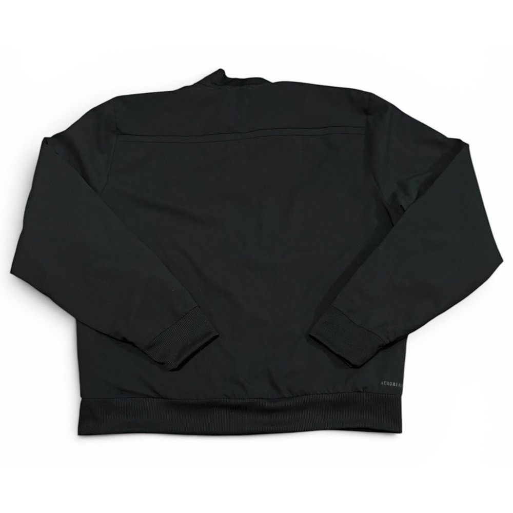 Adidas Aeroready Bomber Jacket Amazon SDFA Sr Team Black Mens Large - Picture 2 of 6